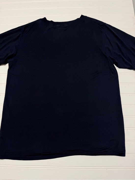 Justin Boots Other - Vintage Justin Boots 100% Silk Short Sleeve T-Shirt Blue Size Small (Flawed)